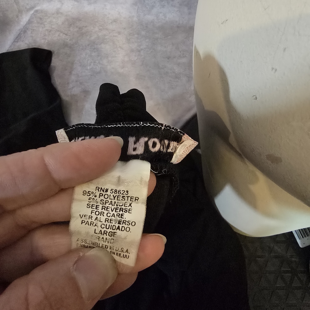 Grace Elements Navy Open Front Draped Cardigan - image 4